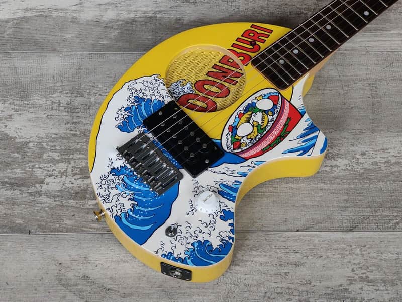 Fernandes ZO-3 Nomad Travel Guitar w/Onboard Speaker (Donburi/The