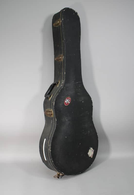 Generic Hollowbody 6120 Sized Black/Red Molded Case image 1