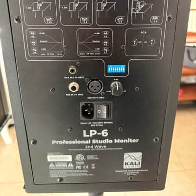 Kali Audio LP-6 V2 Active Studio Monitor 2021 - Present - Black image 2