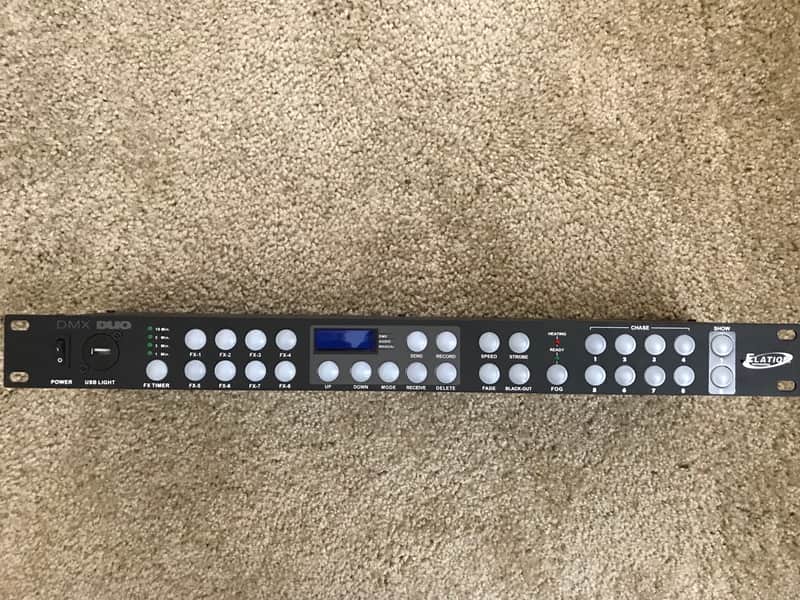 Elation DMX-DUO 96-Channel Lighting Recorder/Controller image 1