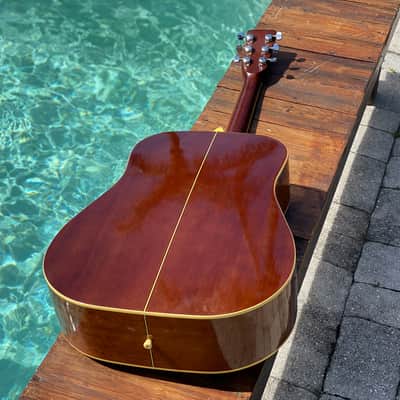 Morris MD-506 Dreadnaught Acoustic - Martin Copy | Reverb