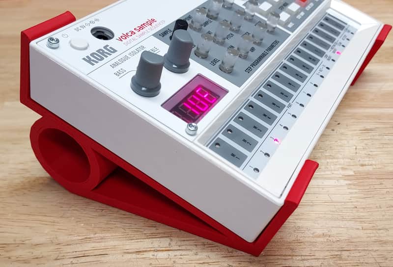 Red Color Stands For Korg Volca Modular Synthesizer - Made in USA image 1