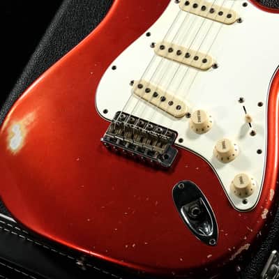 Fender Custom Shop Master Built 1965 Stratocaster Candy Apple Red Journeyman Relic by Greg Fessler 2017 [R88415] (04/02) image 4
