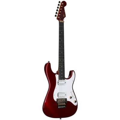 Charvel Pro-Mod Plus So-Cal Style 1 HH FR Electric Guitar, Ebony Fingerboard (with Gig Bag), Candy Apple image 2