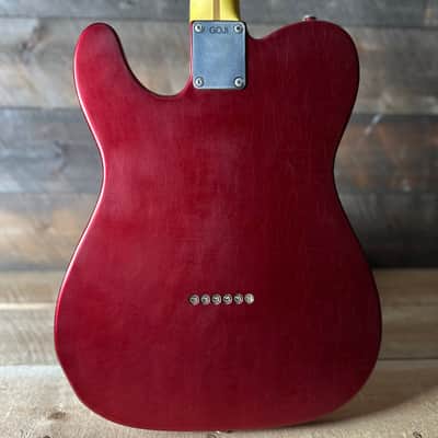 LSL Instruments Limited Chris Fleming Series 60's T-bone Light Age - (Fleming Style) Candy Apple Red GOJI 8383 image 7