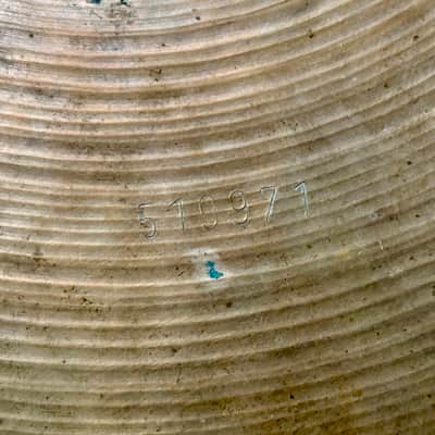 15” 1975 Paiste 2002 BLACK LABEL Hihats 961g 1130g Golden Patina! image 3
