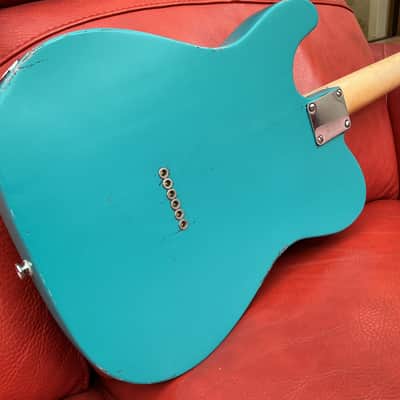 Crema Customs extralight in relic Taos Turquoise nitro satin image 9