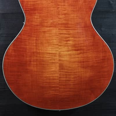 Eastman T59/TV-AMB Amber Semi-Hollowbody Electric Guitar image 5