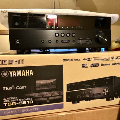 Yamaha  TSR-5810 7.2 Channel 4K UHD A/V Receiver w/Wi-Fi,BT,Dolby Atmos,DTS:X,Alexa Voice,MusicCast! *New In Box!* image 4