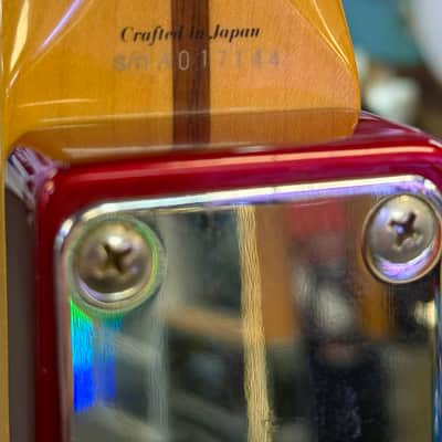 Fender Jagmaster HH Made In Japan, Candy Apple Red - Pre Owned image 11
