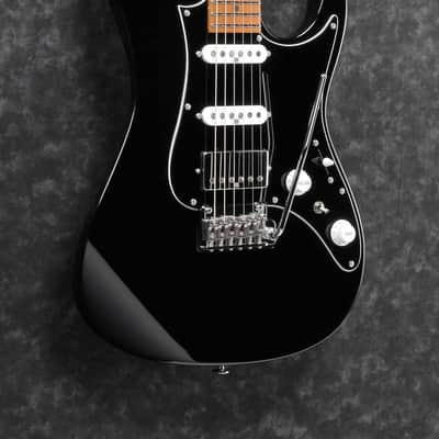Ibanez AZ2204B-BK Prestige AZ Electric Guitar 6-String - Black + Case (M20AZ) image 4