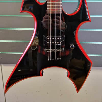B.C.Rich ‘Avenge Son Of The Beast’ Onyx with Red Bevels 2013 Electric Guitar image 3