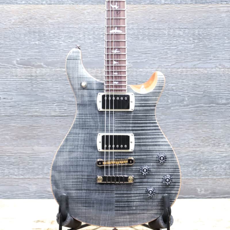 PRS SE McCarty 594 Charcoal Flame Maple Veneer Top Electric Guitar w/Bag image 1