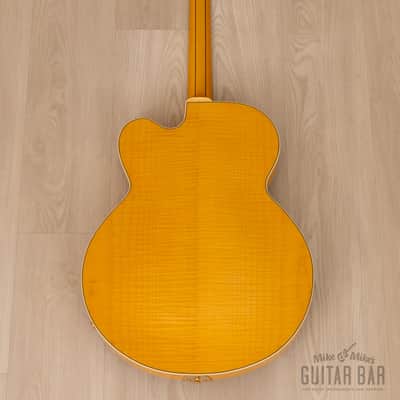 2003 Epiphone Elitist Byrdland Archtop, Near-Mint w/ Open Book Headstock, USA Pickups, Case & Tags, Japan Terada image 3