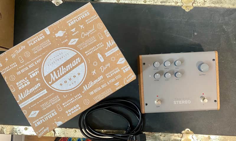 Milkman The Amp Stereo 200-Watt Pedalboard Guitar Amp 2023 - Present - Bay Grey image 1