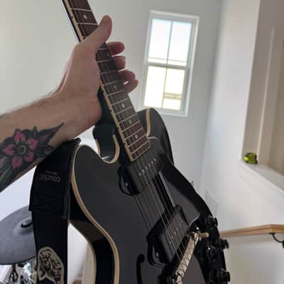 Gibson Custom Shop CS-336 Mahogany P-90 2017 TV Black image 6