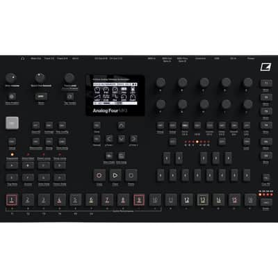 Elektron Analog Four MKII - Black incl. 1x Cordial EU 3 PP - Bundle Set image 19