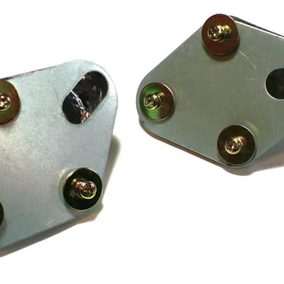 Disappearing Bass Drum Spur Mounting Brackets - Chrome image 3