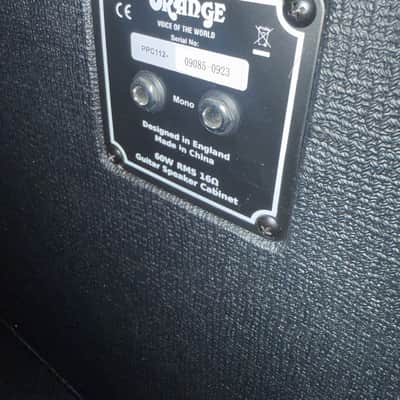 Orange PPC112 60-Watt 1x12" Guitar Cabinet - USED image 4