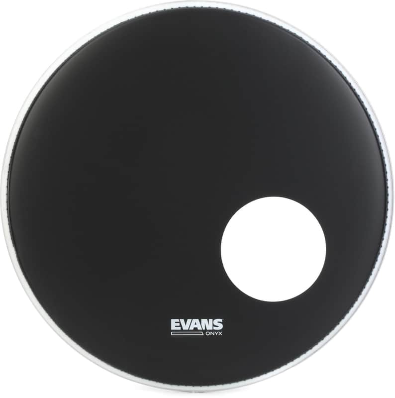 Evans EQ3 Onyx Resonant Drumhead - 18 inches (2-pack) Bundle image 1