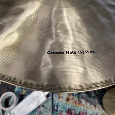 David Garibaldi's Tower of Power, Sabian 13" HHX Groove Hats, Hi-Hat Cymbals 2000's AUTOGRAPHED! 918g 1260g image 17