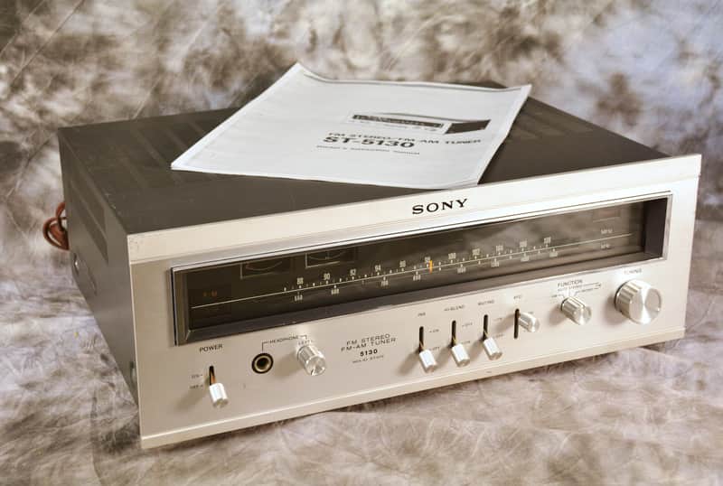Vintage 70s SONY ST-5130 AM/FM Stereo Tuner image 1