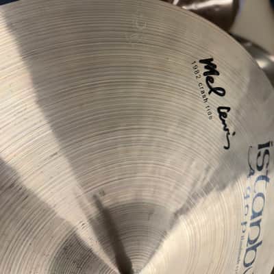 Istanbul Agop Mel Lewis 18” ride cymbal 1488 grams excellent image 4