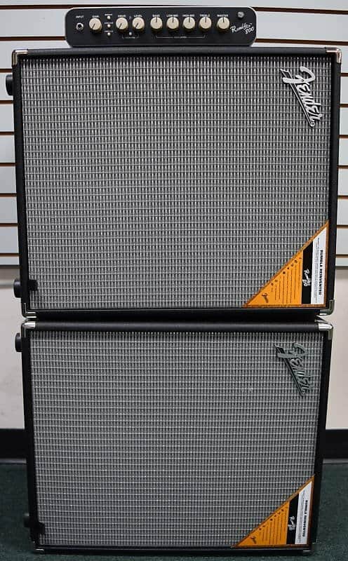 Fender Fender Rumble 800 Bass Amp Stack (2) 210 Cabinets image 1