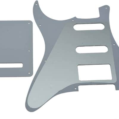 Strat HSS Guitar 3D Printed plastic pickguard ST Back Plate Tremolo Cover for USA/Mexican Fender Strat Flower Pattern image 2