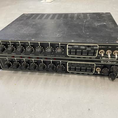Mesa Boogie Quad Preamp with FU-2A Footswitch 1980s | Reverb