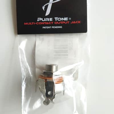 STEREO Pure Tone Multi-Contact 1/4″ Output Jack PTT2 Nickel image 4