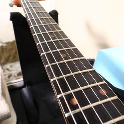 1963 Vintage Fender Jaguar Black Relic Electric Guitar image 21