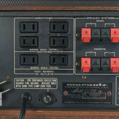 Marantz Model 1150 Console Stereo Amplifier in Good Condition image 25