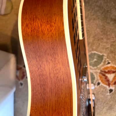 National Reso-Phonic Reso Rocket WB (Wood Body) 2023 Mahogany w/ Hotplate - IN STOCK NOW! image 9
