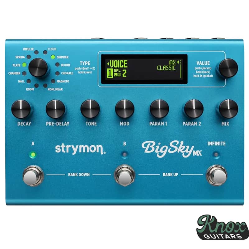 Strymon BigSky MX Reverb 2024 - Present - Blue image 1