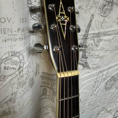 1977 Alvarez 5044 Dreadnaught Acoustic Beautiful Brazilian Rosewood Back & Sides Spruce Top D-35 D35 image 2