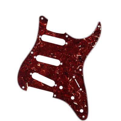8-Hole Strat SSS Guitar Pickguard Vintage Style Guitar Scratch Plate image 3