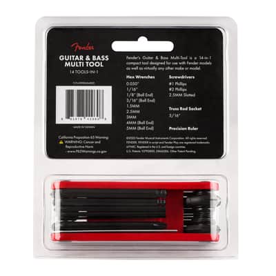 Fender Guitar/Bass Multi-Tool 0990654020 image 2