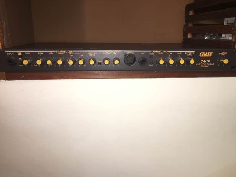 Crate CA-1P Acoustic guitar preamp image 1