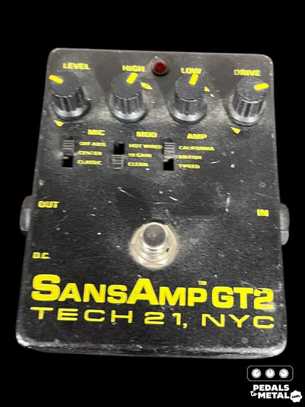 Tech 21 SansAmp GT2 1993 - Present - Black X9617 image 1