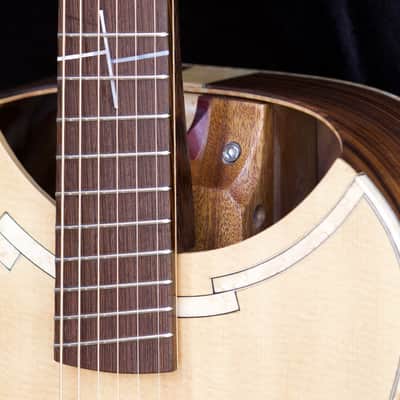 Soderlund Kestrel medium body acoustic in Pau Ferro and Sitka 2022 Hand rubbed oil finish image 12
