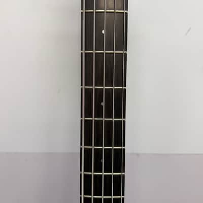 Vintage Modulus Quantum V 5-String Active Electric Bass Guitar Carbon Fiber Neck with Original Case 1989 image 6