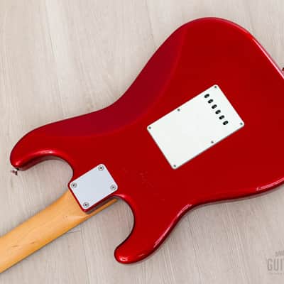 2020 Fender Hybrid ‘60s Stratocaster Candy Apple Red w/ American Vintage 57/62 & Hangtags, Japan MIJ image 15
