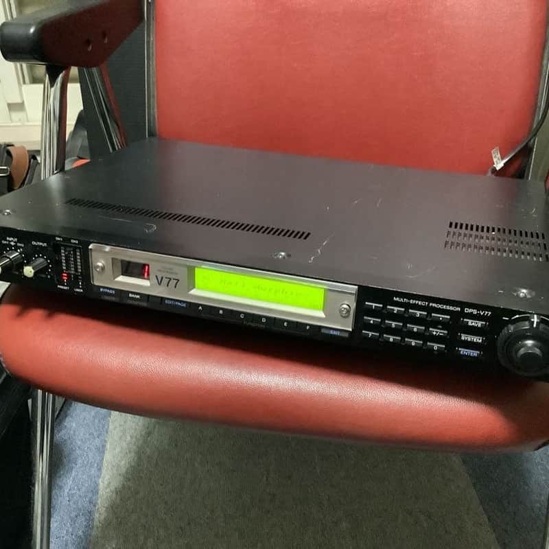 1990s Sony DPS-V77 Multi-Effect Processor Black / Silver
