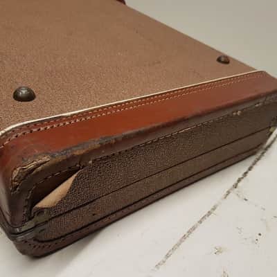 1962 FENDER JAZZMASTER BROWN TOLEX CASE made in USA image 7