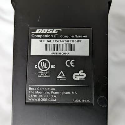 Bose Companion 2 Multimedia Speaker System - 2.1 Channel Computer Speakers image 10
