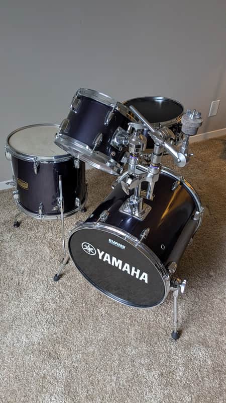 Yamaha Manu Katche Hip Gig Drum Set || Purple Violet || Free Cases & Hardware HipGig Kit image 1
