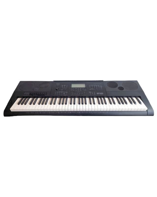 Casio WK-7600 - Musical Keyboards - Black - Very Good w/ Power Supply image 1