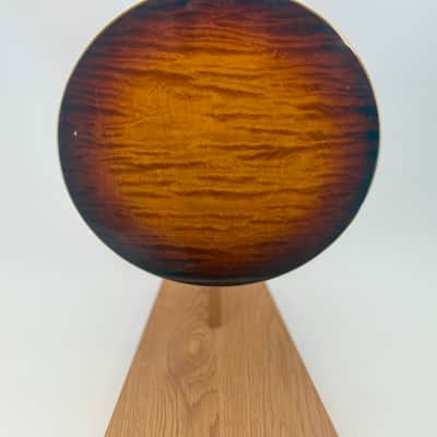 2005 Crafters of Tennessee Maple Classic 5-String Resonator Banjo, Curly Maple Flathead image 3