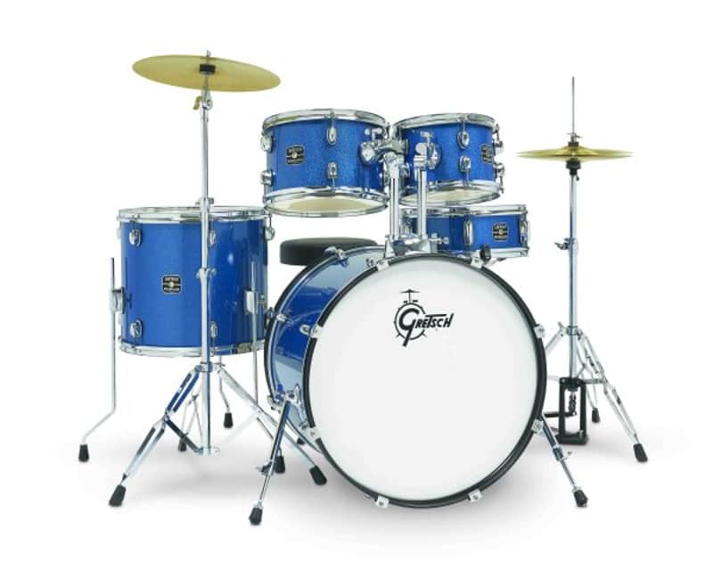 Gretsch Renegade Drum Set Blue Sparkle image 1